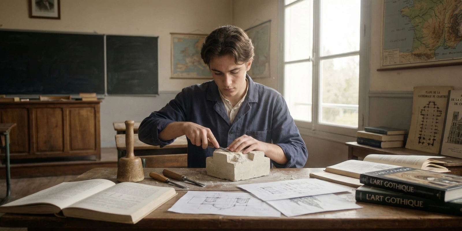 BP Tailleur de Pierre Monuments Historiques : La Formation d'Élite pour Restaurer le Patrimoine Français