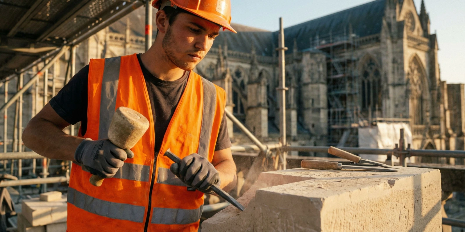 Débouchés après le BP Métiers de la Pierre : Salaires, Évolutions et Secteurs qui Recrutent
