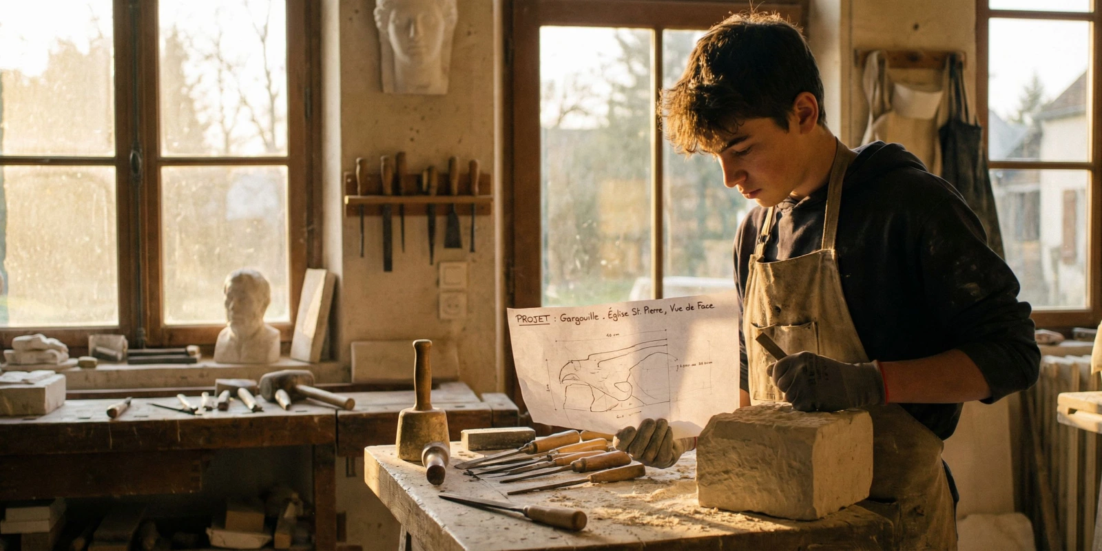 Épreuves du BP Métiers de la Pierre : Coefficients, Déroulement et Conseils pour Réussir